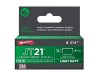 214   staples jt21 t27 (1000) 6mm 1/4in