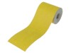 Faithfull Aluminium Oxide Paper Roll Yellow 115mm X 5m 60g