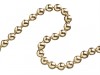 Faithfull Ball Chain Polished Brass 3.2mm X 10M