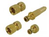 Faithfull Brass Nozzle & FittingsKit 4 Piece 12.5mm (1/2in)