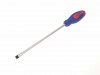 Faithfull Slotted Flared Soft Grip Screwdriver 250mm x 10mm