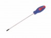 Faithfull Slotted Parallel Soft Grip Screwdriver 250mm x 6.5mm