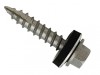 Forgefix TechFast Metal Roofing to Timber Hex Screw T17 Gash Point 6.3 x 100mm Box 100