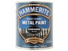 Hammerite Direct to Rust Hammered Finish Metal Paint Black 750ml