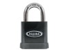 Henry Squire SS50S Stronghold 50mm Solid Steel Padlock Open Shackle