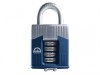 Henry Squire Warrior High-Security Open Shackle Combination Padlock 45mm