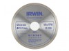 IRWIN Continuous Rim Diamond Blade 115 x 22.23mm