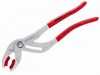Knipex Plastic Pipe Grip Pliers Plastic Jaws Chrome 250mm - 75mm Capacity