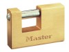 Master Lock Rectangular 76mm Solid Body Shutter Lock