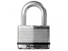 Master Lock Excell Laminated Steel 50mm Padlock  - 25mm Shackle