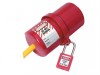 MasterLock Lockout Electrical Plug Cover Large for 240 - 550 Volt