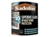 Sadolin Superdec Opaque Wood Protection Black Gloss 1 Litre