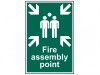 Scan Fire Assembly Point - PVC 200 x 300mm