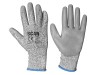 Scan Grey PU Coated Cut 3 Gloves - Size 9 Large