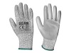 Scan Grey PU Coated Cut 3 Gloves - Size 8 Medium