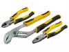 Stanley Tools Control Grip Plier Set of 3