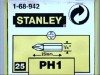 Stanley Phillips 1pt Bit 25mm 1 x 25 1-68-942B