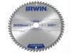 IRWIN Circular Saw Blade 300 x 30mm x 60T ATB