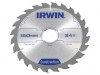 IRWIN Professional Circular Saw Blade 160 x 30mm x 24T - Wood