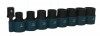 MAKITA B-54651 9Pc. Impact Wrench Socket Set Inc 1/4\" to 3/8\" Sq Adapter