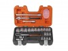 Bahco S240 Socket Set 24 Piece 1/2in Drive