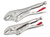 Crescent® Curved Jaw Locking Pliers with Wire Cutter Set, 2 Piece