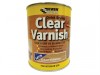 Everbuild Quick Dry Wood Varnish Satin Clear 750ml