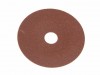 Faithfull Resin Bonded Fibre Disc 178mm x 22mm x 120g ( Pack of 25