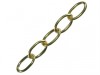 Faithfull Oval Chain 2.3mm 10M Polished Brass