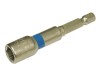 Faithfull Magnetic Hex Nut Driver 1/4in hex 8mm