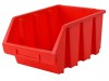 Faithfull  Interlocking Storage Bin Size 4 Red 209 x 340 x 155mm