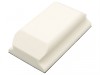 Flexipads World Class Hand Sanding Block  Shaped White PUR VELCRO® Brand 70 x 125mm