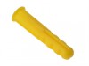 ForgeFix Plastic Wall Plug Yellow 4-6 Bulk 1000