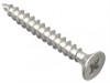 Forgefix Multi-Purpose Pozi Screw CSK ST Stainless Steel 5.0 x 40mm Forge Pack 15