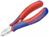 Knipex Electronics Diagonal Cut Pliers - Round Bevelled 77 12 115