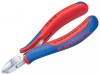 Knipex Electronics Diagonal Cut Pliers - Round Non Bevelled 77 22 115