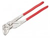 Knipex Pliers Wrench  XL PVC Grip 85mm Capacity 400mm