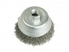 Lessman Cup Brush 80 x M14 x 2.00 x 0.30 Stainless Steel