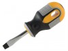 Roughneck Flared Screwdriver 6Mm X 8Mm Stubby