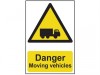 Scan Danger Moving Vehicles - PVC 400 x 600mm