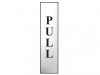 Scan Pull Vertical - Chrome 200 x 50mm