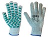 Scan Vibration Resistant Latex Foam Gloves - Large (Size 9)