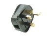 SMJ 13amp Fused Plug (Trade Pack X20) Black