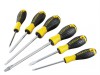 Stanley Tools 0-60-209 Essential Screwdriver Set of 6 PH/SL