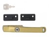 Yale Locks P115PB Lockable Window Handle Polished Brass Finish