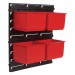 TREND MS/P/RACK/4 PRO STORAGE TRAY WITH 4 LARGE BINS