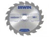 IRWIN Circular Saw Blade 160 x 20mm x 18T ATB