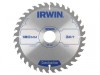IRWIN Circular Saw Blade 180 x 30mm x 36T ATB