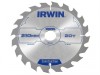 IRWIN Circular Saw Blade 210 x 30mm x 20T ATB