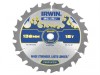 IRWIN Weldtec Cordless Circular Saw Blade 136 x 10mm x 18T ATB C